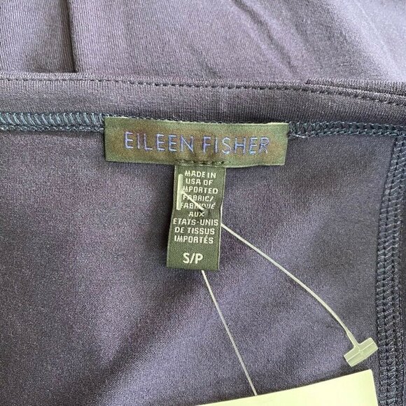 Eileen Fisher Womens Tie Back Shift Dress Blue S - Picture 7 of 9